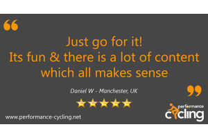 Performance Cycling Instructor Online Course Review - Daniel, Manchester, UK